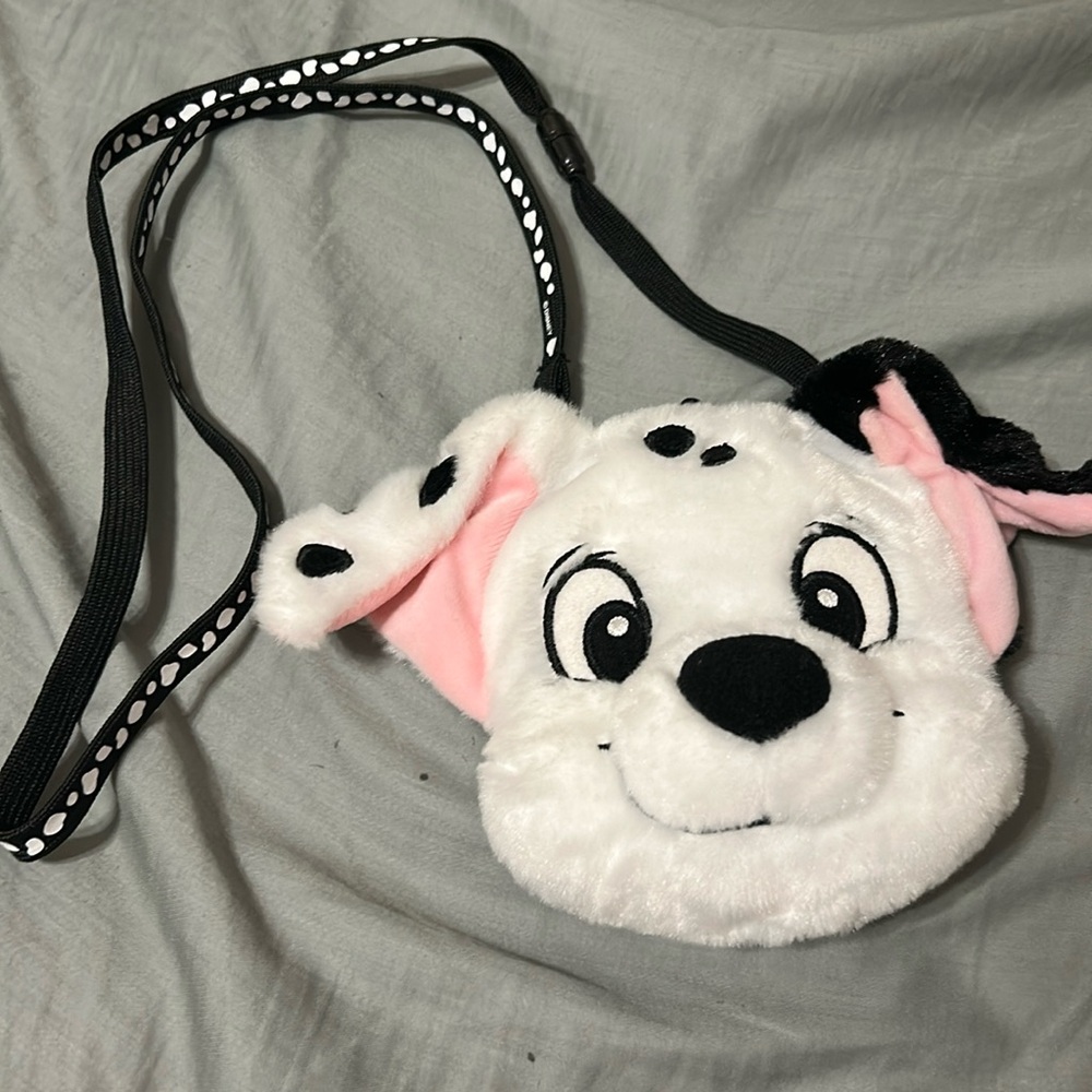 Disney White and Black Dalmatian Puppy Crossbody Bag